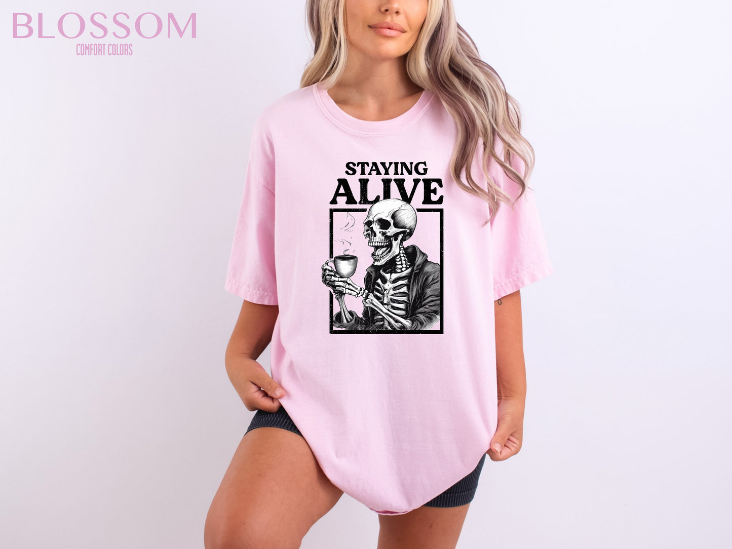 Staying Alive Shirt - Cofort Colors