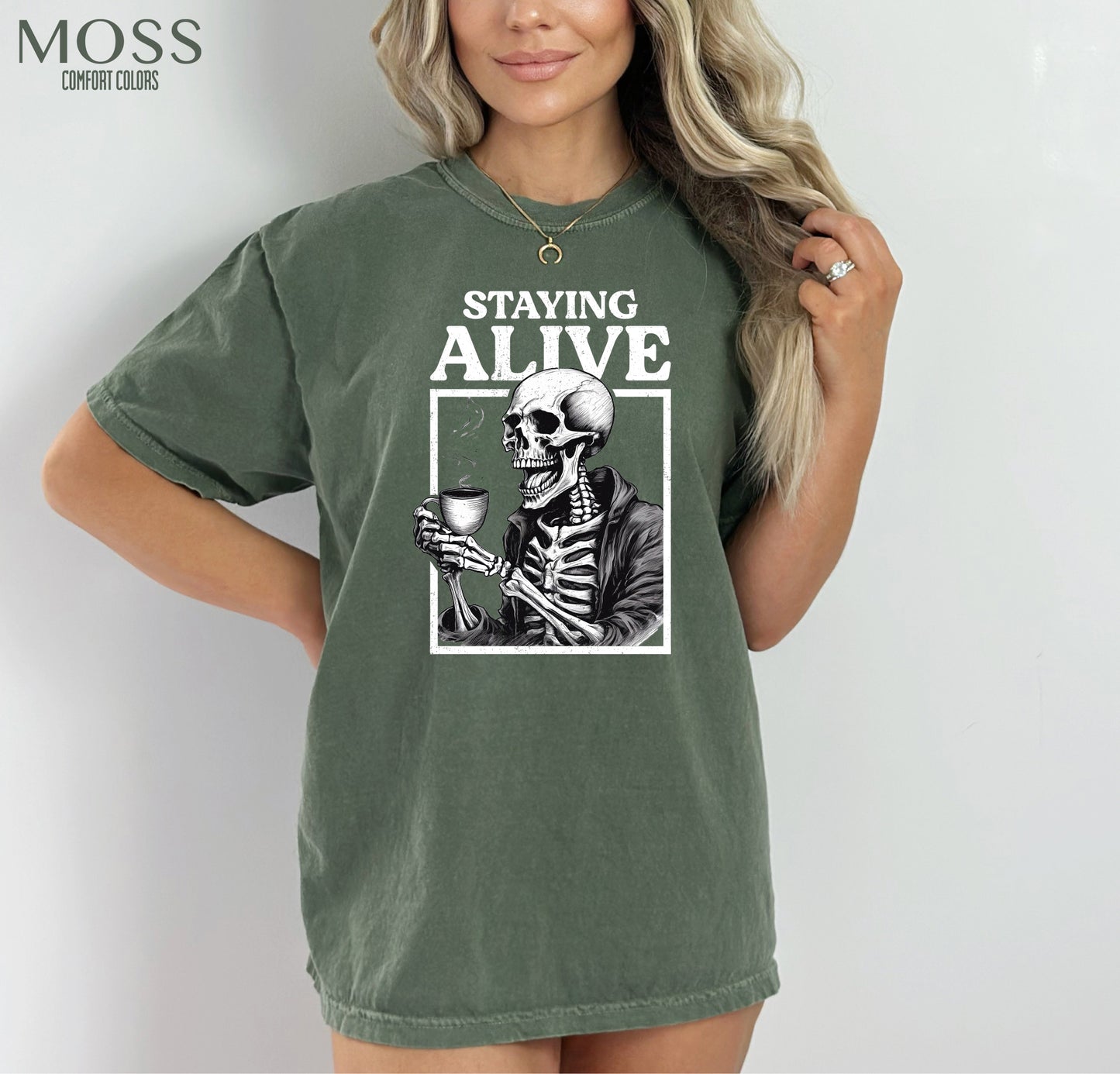 Staying Alive Shirt - Cofort Colors