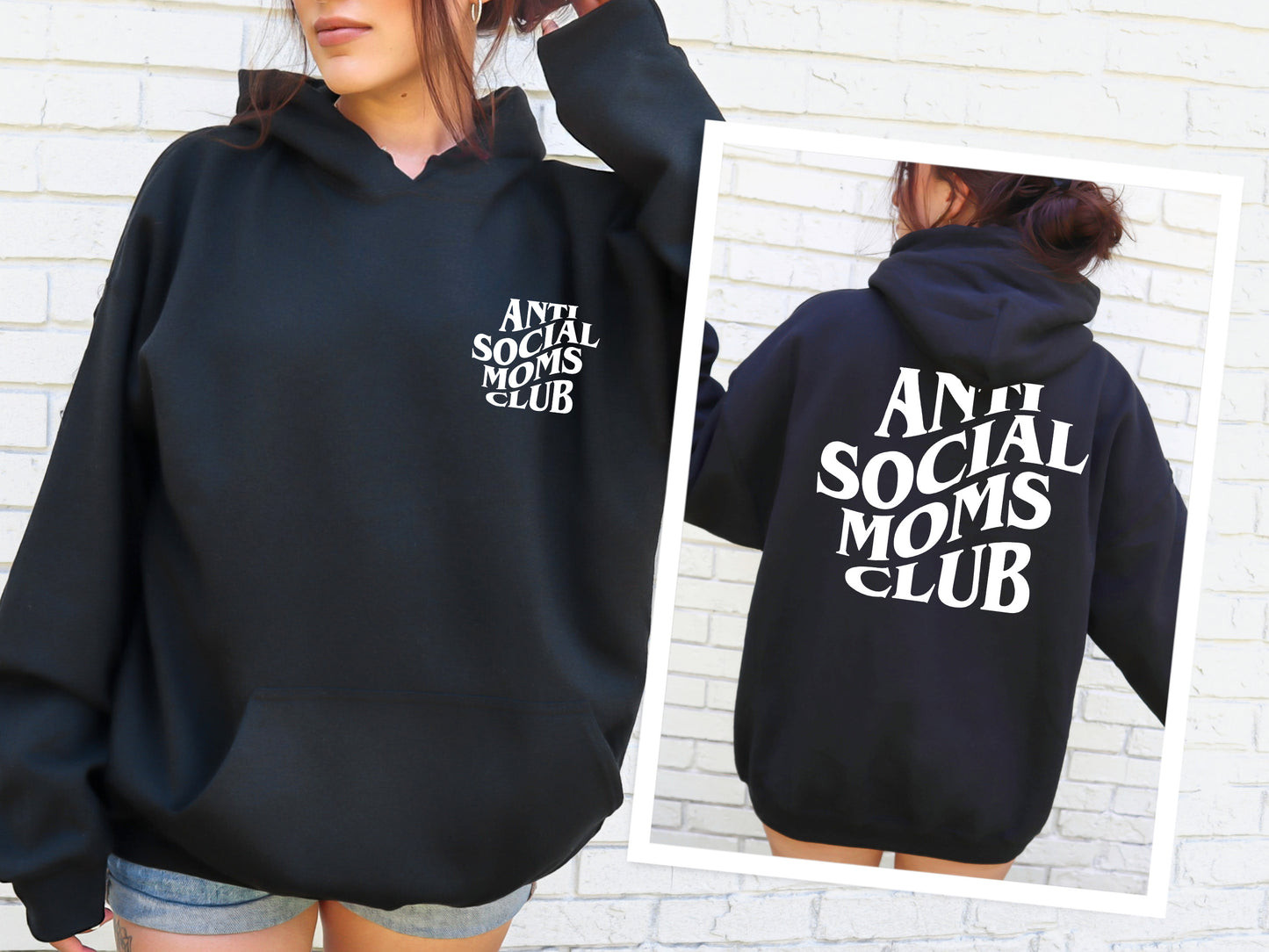 Anti Social Moms Club Hoodie